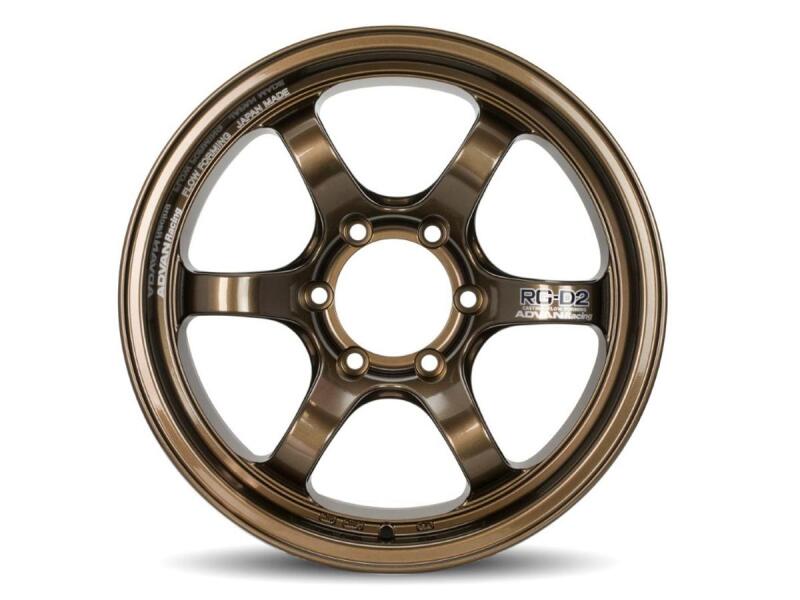 17x8.5 Advan RG-D2 Racing Umber Bronze Metallic -10mm / 6-139.7 main image 0