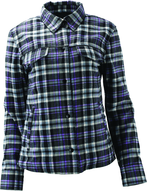 Kuryakyn By River Road Cameo Flannel Moto Shirt Womens - Medium
