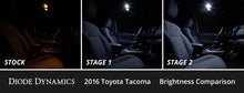 Load image into Gallery viewer, Diode Dynamics 16-23 Toyota Tacoma Interior LED Kit Cool White Stage 2