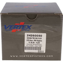 Load image into Gallery viewer, Vertex Piston 15-23 Honda Pioneer 500 500cc +0.50mm Oversized Forged Replica Piston Kit