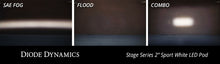 Load image into Gallery viewer, Diode Dynamics Stage Series 2 In LED Pod Sport - White Fog Flush ABL (Pair)