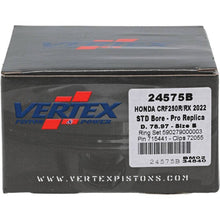 Load image into Gallery viewer, Vertex Piston 22-24 Honda CRF 250 R 250cc Forged Replica Piston Kit