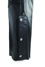 Load image into Gallery viewer, Kuryakyn By River Road Plains Leather Chaps Black - Large