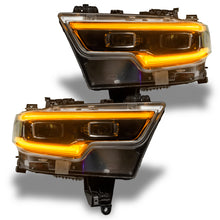 Load image into Gallery viewer, Oracle 19-21 RAM 1500 Projector LED Headlight DRL Kit - ColorSHIFT RGBW+A w/o Cntrl SEE WARRANTY
