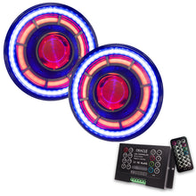 Load image into Gallery viewer, ORACLE Lighting 0718 Jeep Wrangler JK Oculus 7in ColorSHIFT BiLED Projector Headlights SEE WARRANTY