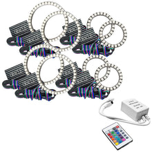 Load image into Gallery viewer, Oracle Vector Jeep Wrangler JK Grille Halo Kit - ColorSHIFT w/ Simple Controller SEE WARRANTY