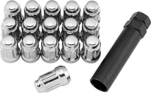 Load image into Gallery viewer, QuadBoss Spline Lug Nuts M12x1.25 65mm Black