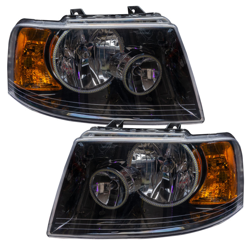 Oracle 03-06 Ford Expedition SMD HL - Black - ColorSHIFT SEE WARRANTY
