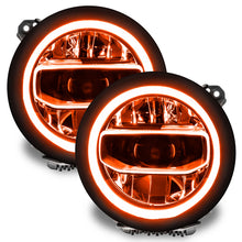 Load image into Gallery viewer, Oracle Jeep Wrangler JL/Gladiator JT RGB+W Headlight DRL Kit - ColorSHIFT w/o Cntrl SEE WARRANTY