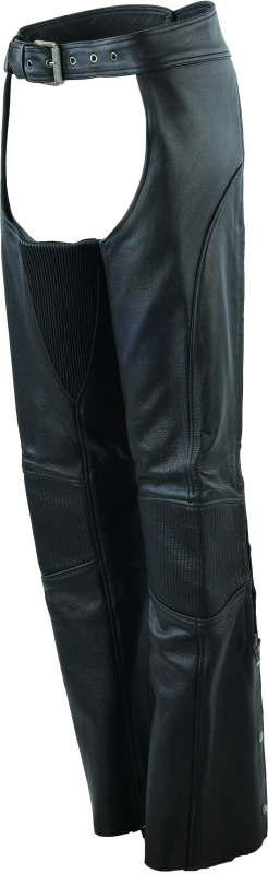 Kuryakyn By River Road Sierra Leather Chaps Black Womens - Small