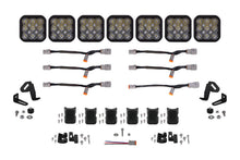 Load image into Gallery viewer, Diode Dynamics SS5 Pro Universal CrossLink 7-Pod Lightbar - White Driving