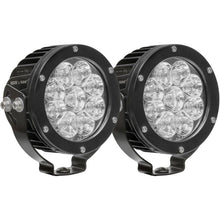 Load image into Gallery viewer, Westin Axis LED Auxiliary Light 4.75 inch Round Spot w/3W Osram (Set of 2) - Black