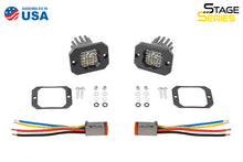 Load image into Gallery viewer, Diode Dynamics Stage Series C1R - White Flood Flush Mount LED Pod (Pair)