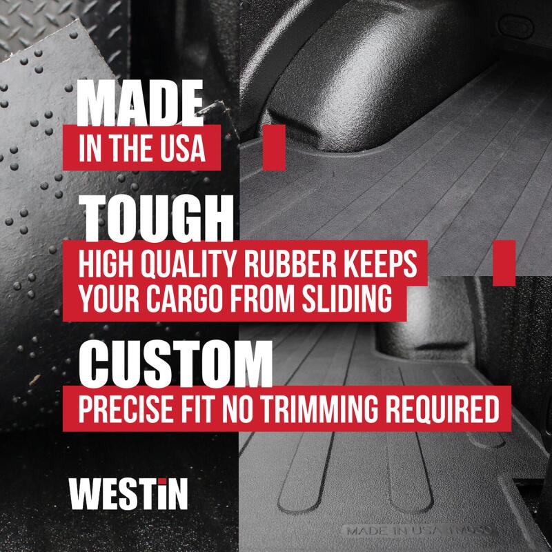 Westin 2007-2015 Toyota Tundra (6.5 ft Bed) Truck Bed Mat - Black