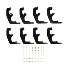 Load image into Gallery viewer, Westin 2019 Chevrolet Silverado/Sierra 1500 Double/CC Premier Oval Nerf Step Bar Mount Kit - Black
