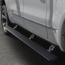 Load image into Gallery viewer, Go Rhino 19-23 Ram 1500 Quad Cab 4dr E-BOARD E1 Electric Running Board Kit (No Drill) - Tex. Blk