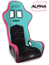 Load image into Gallery viewer, PRP Shreddy Alpha Composite Seat Black- Pink/Teal