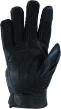 Load image into Gallery viewer, Kuryakyn By River Road Tucson Leather Perforated Gloves Black - Small