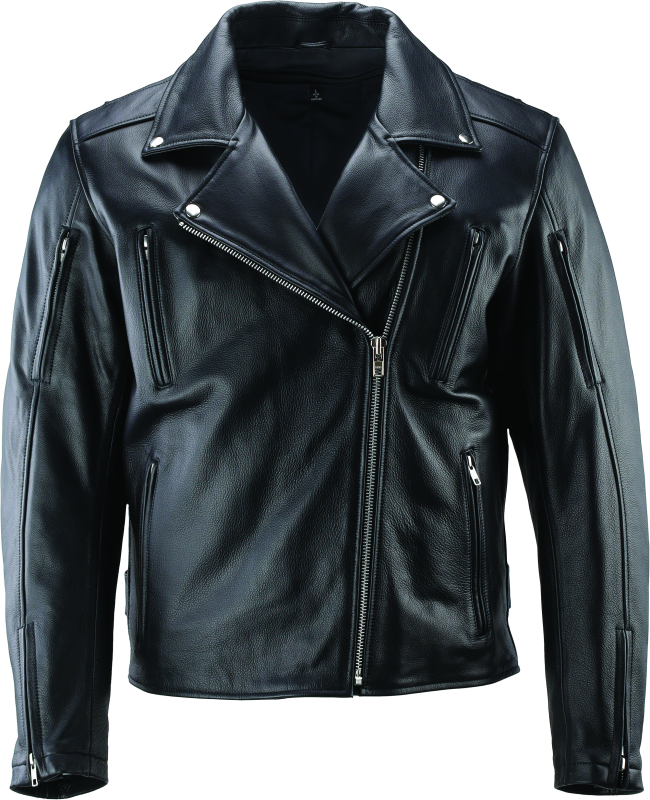 Kuryakyn By River Road Ironclad Classic Leather Jacket Black - 2XL