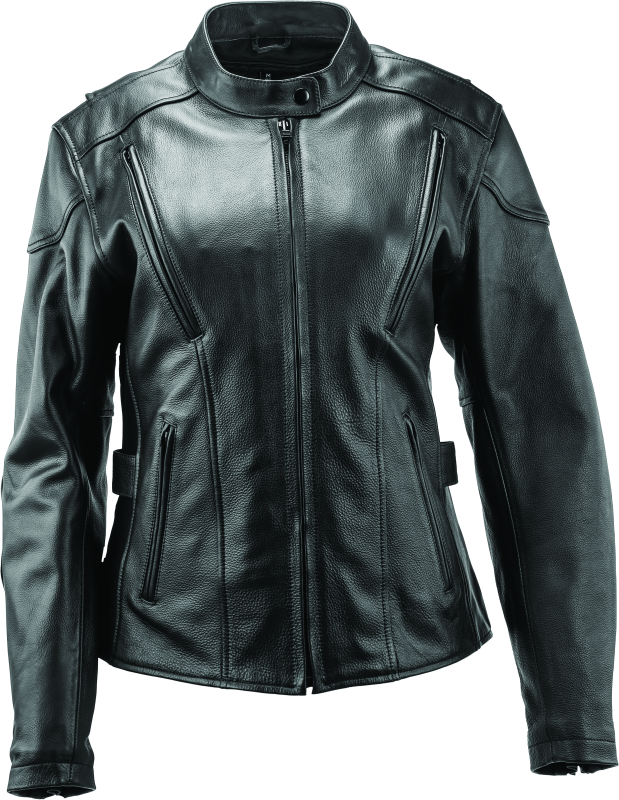 Kuryakyn By River Road Race Leather Jacket Black Womens - 3XL