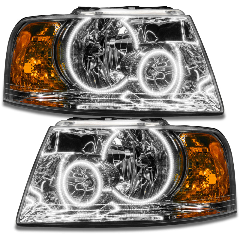 Oracle 03-06 Ford Expedition SMD HL - Chrome - ColorSHIFT w/ 2.0 Controller SEE WARRANTY
