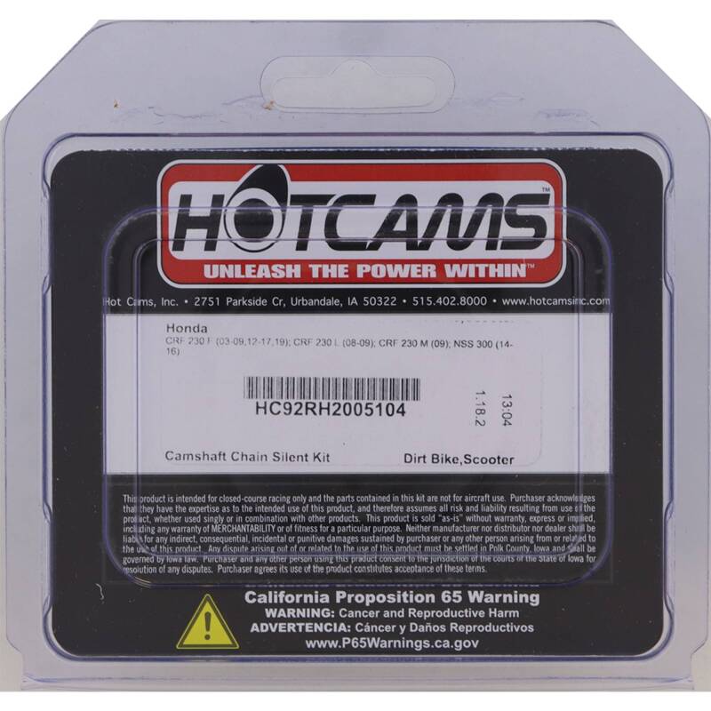 Hot Cams 2021 Polaris General XP 1000 EPS Hunter 1000cc Silent chain