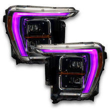 Load image into Gallery viewer, Oracle 21-22 Ford F-150 ColorSHIFT RGB+W Headlight DRL Upgrade Kit w/ 2.0 Controller SEE WARRANTY
