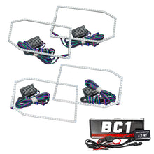 Load image into Gallery viewer, Oracle Chevy Silverado 14-15 Halo Kit Non-Projector Style - ColorSHIFT w/ BC1 Cntrl SEE WARRANTY