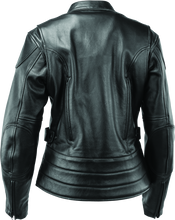 Load image into Gallery viewer, Kuryakyn By River Road Race Leather Jacket Black Womens - Small