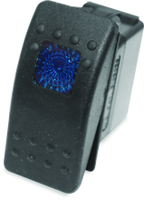 Load image into Gallery viewer, DragonFire Racing Lighted Switch On/Off Rocker Switch Blue Lite