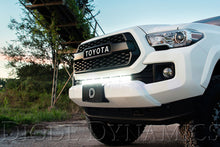 Load image into Gallery viewer, Diode Dynamics 16-21 Toyota Tacoma SS30 Stealth Lightbar Kit - Amber Driving