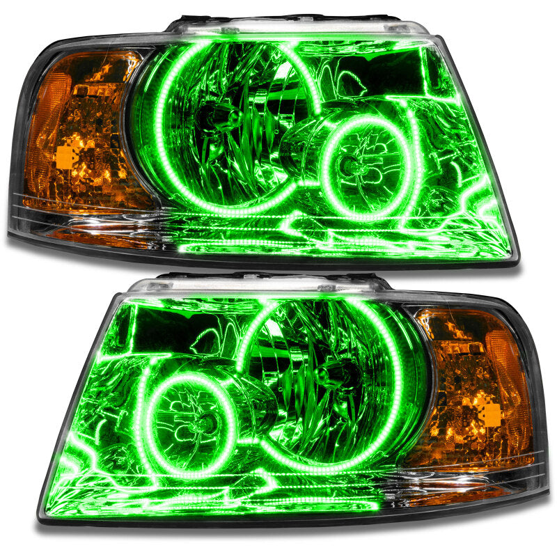 Oracle 03-06 Ford Expedition SMD HL - Chrome - ColorSHIFT SEE WARRANTY