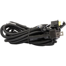 Load image into Gallery viewer, Westin 11ft Length 14 Ga Incl 15 Amp Fuse w/ Loom &amp; Single Connector LED Wiring Harness - Black
