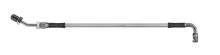 Load image into Gallery viewer, Goodridge 80in Universal Clutch Line w/SS Fittings &amp; Clear Hose - 90Deg Banjo w/AN3 Fitting