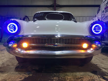 Load image into Gallery viewer, Oracle Pre-Installed Lights 7 IN. Sealed Beam - Blue Halo SEE WARRANTY
