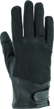 Load image into Gallery viewer, Kuryakyn By River Road Pecos Leather Mesh Gloves Black - XL