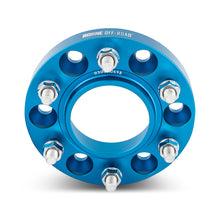 Load image into Gallery viewer, Borne Off-Road Wheel Spacers - 6x139.7 - 93.1 - 25mm - M12 - Blue