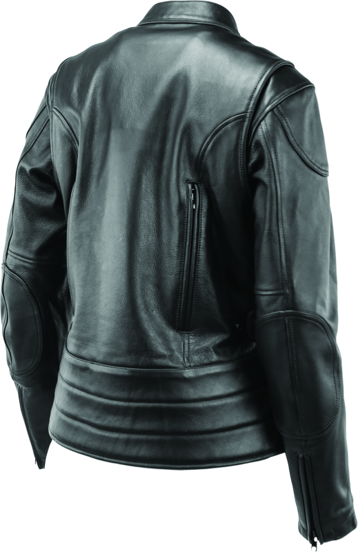 Kuryakyn By River Road Race Leather Jacket Black Womens - Small