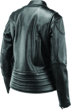 Load image into Gallery viewer, Kuryakyn By River Road Race Leather Jacket Black Womens - Small