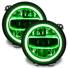 Load image into Gallery viewer, Oracle Jeep Wrangler JL/Gladiator JT RGB+W Headlight DRL Kit - ColorSHIFT w/o Cntrl SEE WARRANTY