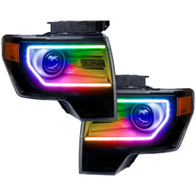Load image into Gallery viewer, Oracle Ford F-150/Raptor 09-14 Perimeter Halo Kit - ColorSHIFT w/ BC1 Controller SEE WARRANTY