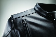 Load image into Gallery viewer, Kuryakyn By River Road Race Leather Jacket Black - Small