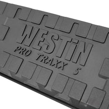 Load image into Gallery viewer, Westin 2019 Chevrolet Silverado/Sierra 1500 CC (5.5ft) PRO TRAXX 5 WTW Oval Nerf Step Bars - Black