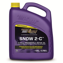 Load image into Gallery viewer, Royal Purple Snow 2-C Synthetic 2-Cycle Snowmobile Motor Oil - 1 Gallon