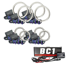Load image into Gallery viewer, Oracle Vector Jeep Wrangler JK Grille Halo Kit - ColorSHIFT w/ BC1 Controller SEE WARRANTY
