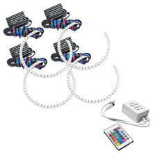 Load image into Gallery viewer, Oracle Ford F250/350 11-16 Halo Kit (Round Ring Design) - ColorSHIFT w/ Simple Cntrl SEE WARRANTY