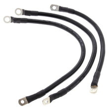 Load image into Gallery viewer, All Balls Racing 86-88 Harley FXR Super Glide Battery Cable Kit Black
