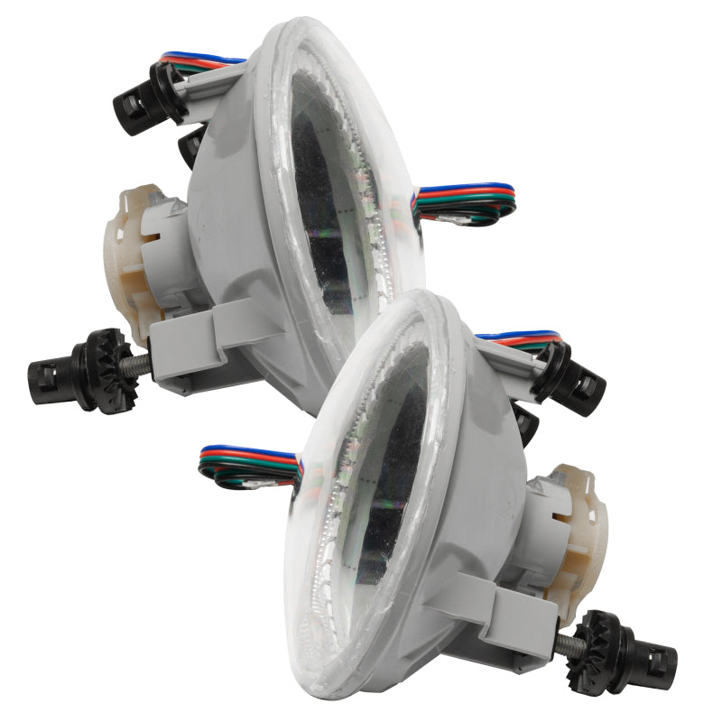 Oracle Lighting 07-13 Chevrolet Avalanche Pre-Assembled LED Halo Fog Lights -Blue SEE WARRANTY