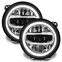 Load image into Gallery viewer, Oracle Jeep Wrangler JL/Gladiator JT RGB+W Headlight DRL Kit - ColorSHIFT w/o Cntrl SEE WARRANTY