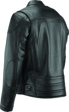 Load image into Gallery viewer, Kuryakyn By River Road Race Leather Jacket Black - Small